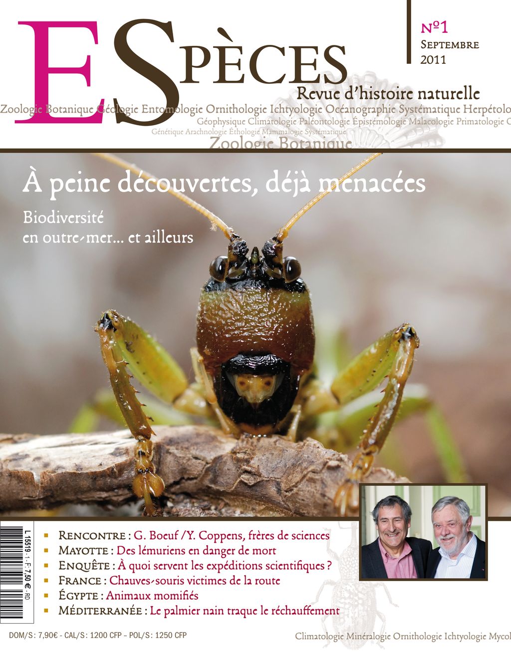 especes couverture numero1