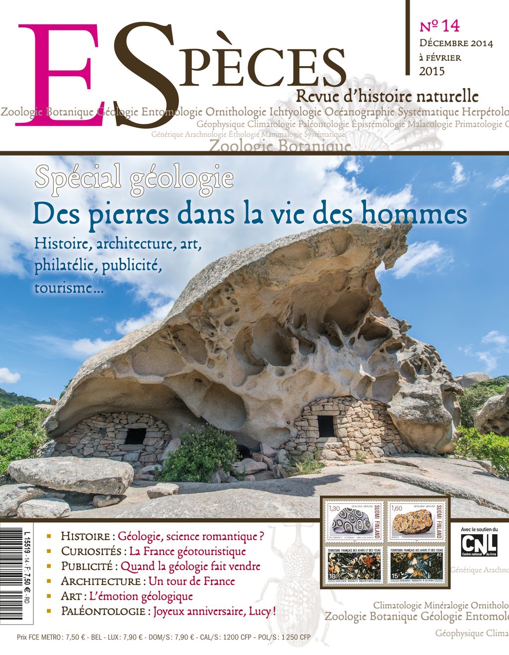 especes couverture numero14