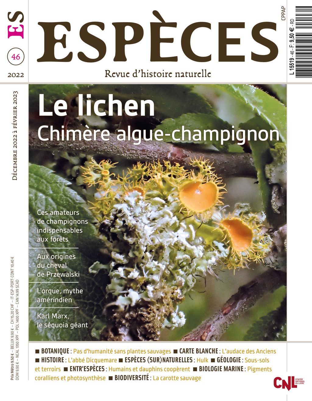 especes couverture numero46