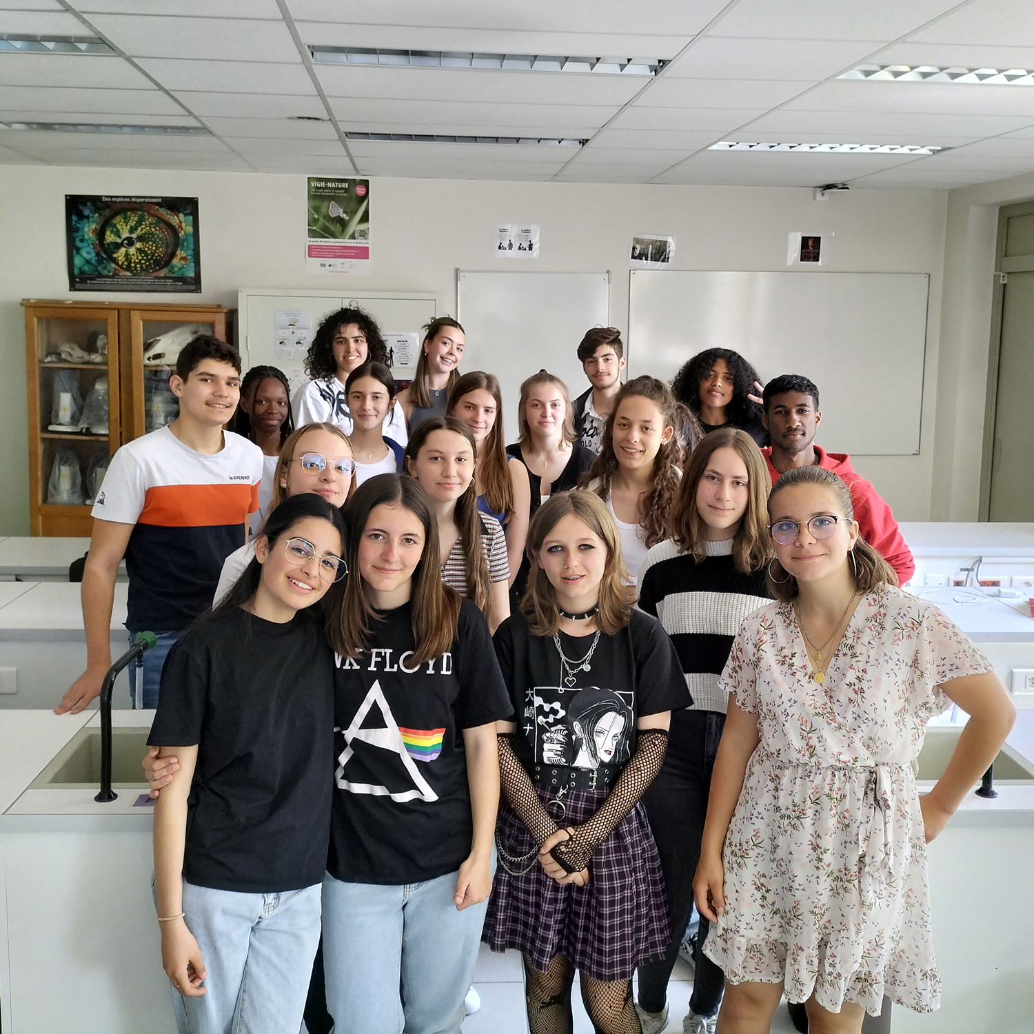 La classe de seconde européenne du lycée Thibaut de Champagne