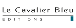 logo cavalier bleu